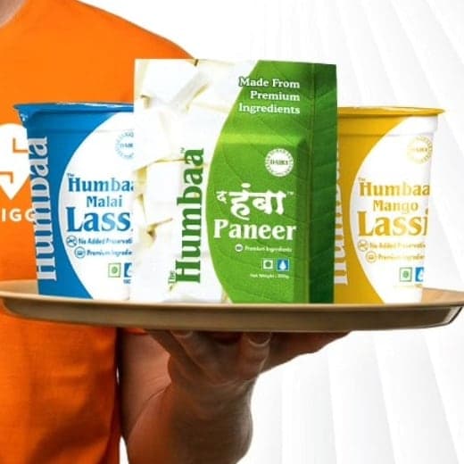 The Humbaa Paneer with Malai and Mango Lassi