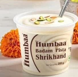 The Humbaa Badam Pista Shrikhand cup
